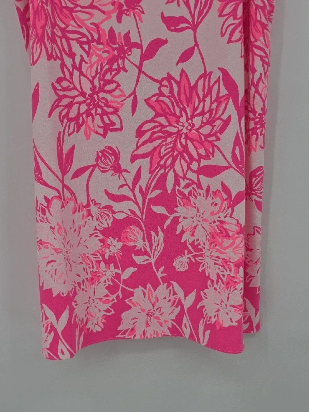 Lilly Pulitzer Nala Soft Shift Reaort White Caliente Engineered Dress Size 8